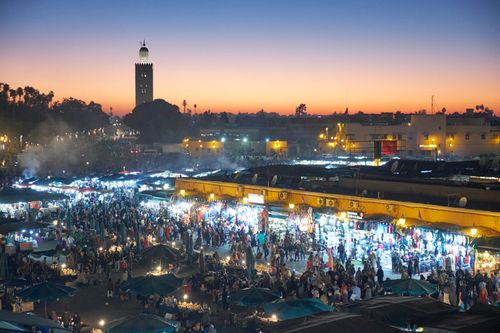 jemaa el-fnaa, Marrakech